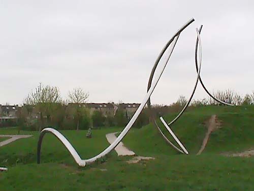 Houten Holland and the sculpture of Lucien den Arend - his site specific sculptures ordered by the city of Houten