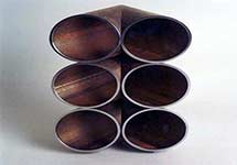 Sculpture by Roland de Jong Orlando - steel.