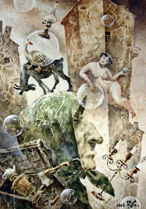 Yuri Sviridov is a painter living and working in St. Petersburg, Russia.