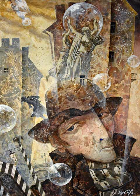 Yuri Sviridov is a painter living and working in St. Petersburg, Russia.
